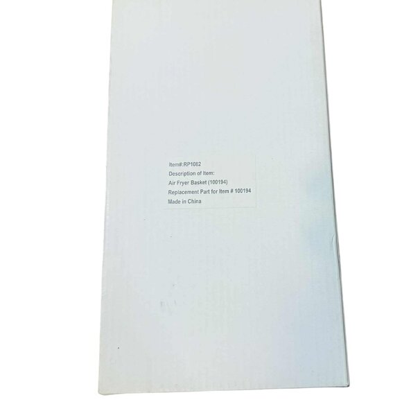 Pampered Chef Deluxe Air Fryer Replacement Basket RP1082 NEW Sealed Fits 100194 - Picture 2 of 3